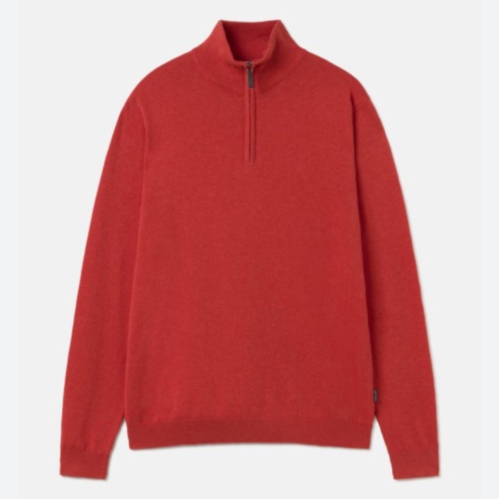 Cashmere Half-Zip Sweater